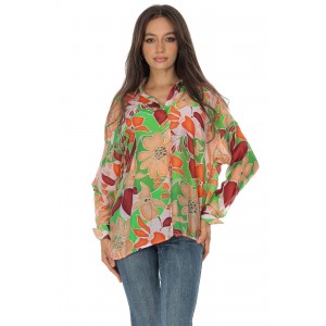 A relaxed fitting shirt in vibrant colours BR2879