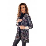 Multicoloured striped jacket - AIMELIA - JR419