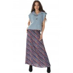 Printed maxi skirt in Multicolour Aimelia FR533
