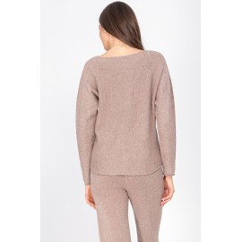 Classic soft sweater, Dark Beige, Roh BR2824