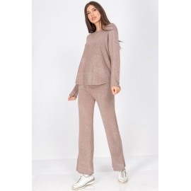 Classic soft sweater, Dark Beige, Roh BR2824