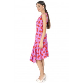 Closet Lilac printed midi dress - AIMELIA - DR3452